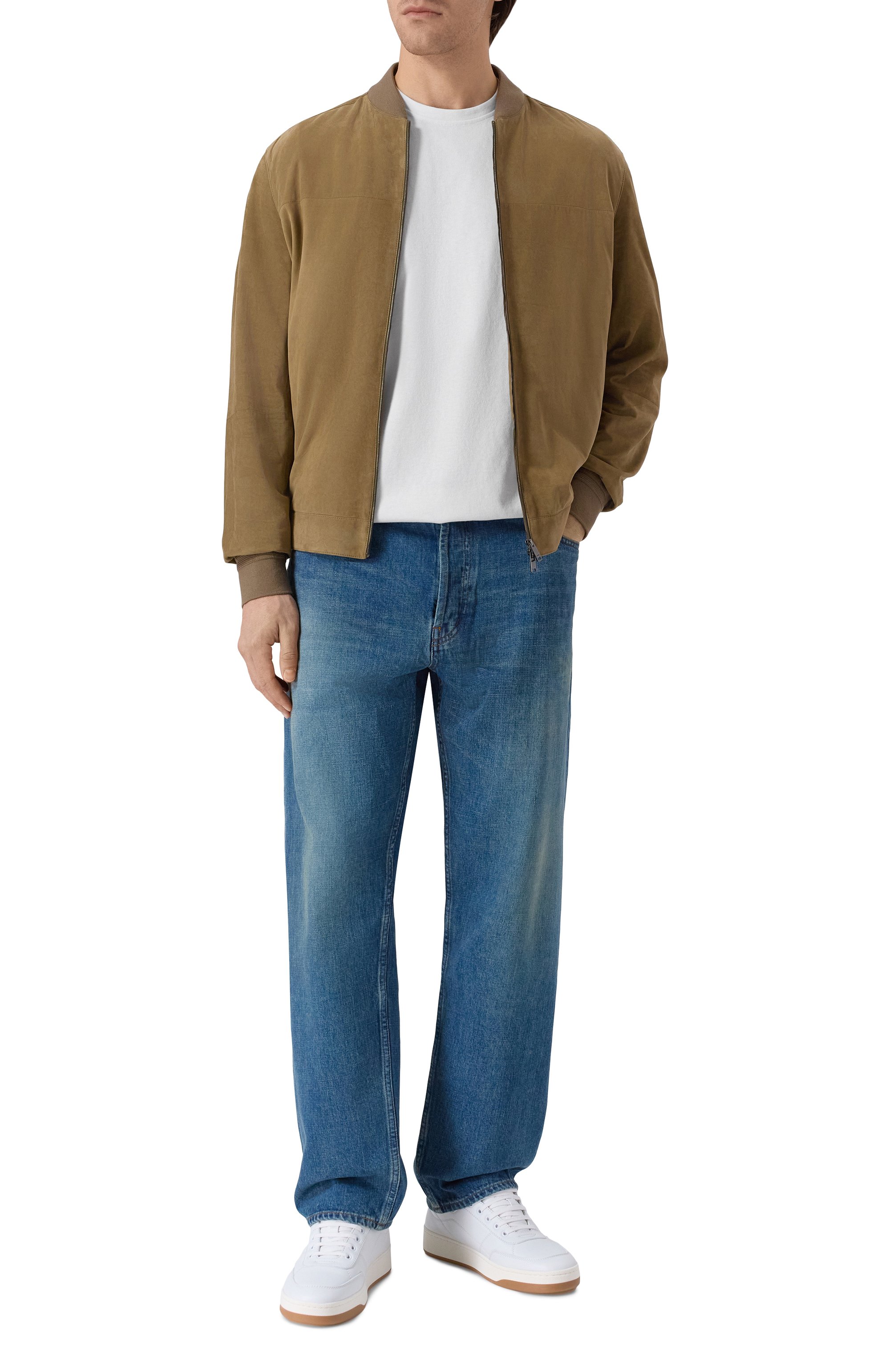 Хлопковая футболка SAINT LAURENT, арт. 841332/Y38AK, фото 2