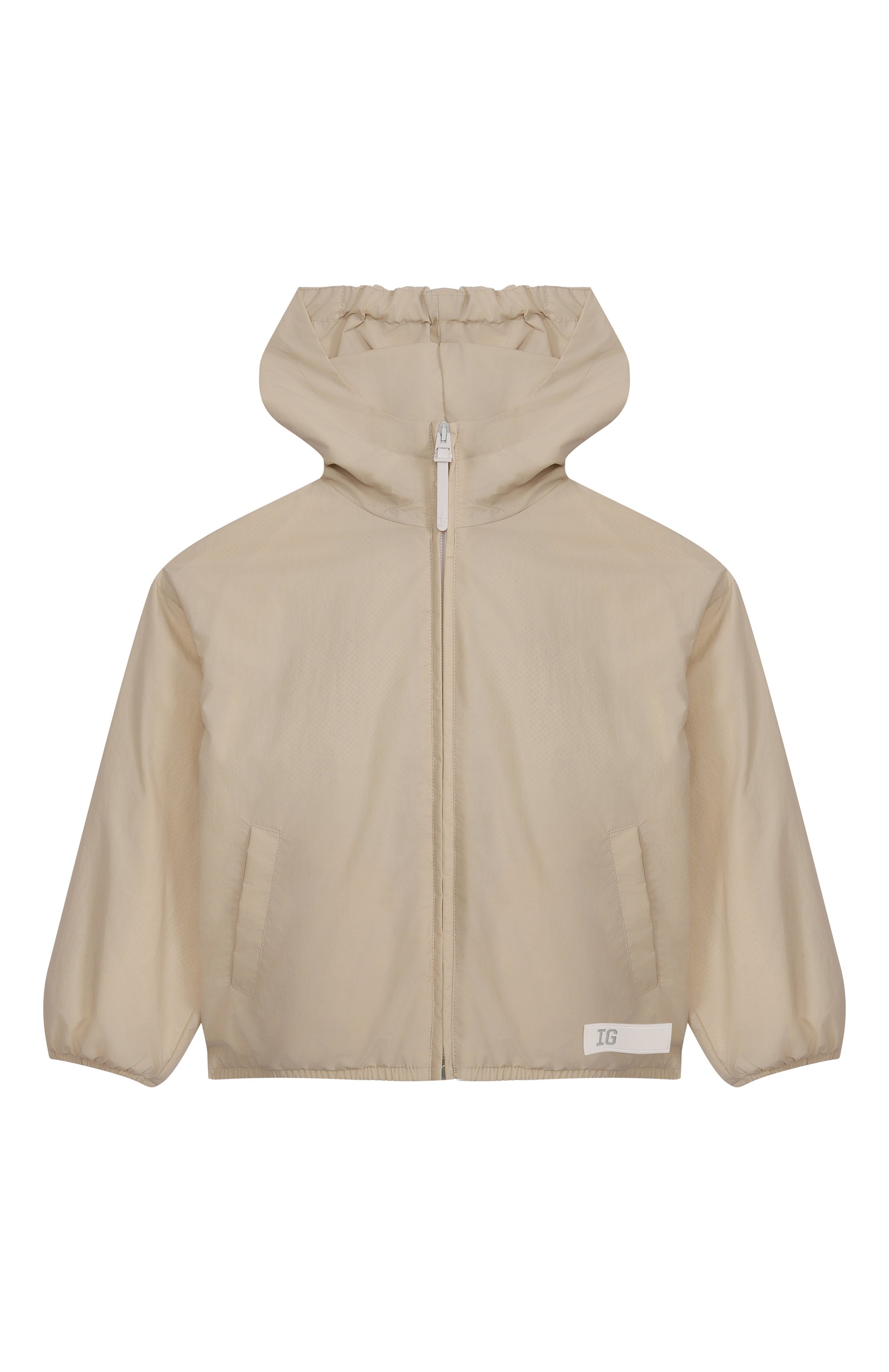 Ветровка IL GUFO бежевого цвета по цене 28050 руб., арт. P25GR227N0108/2A-4A, фото 1 Ветровка IL GUFO, арт. P25GR227N0108/2A-4A, фото 1