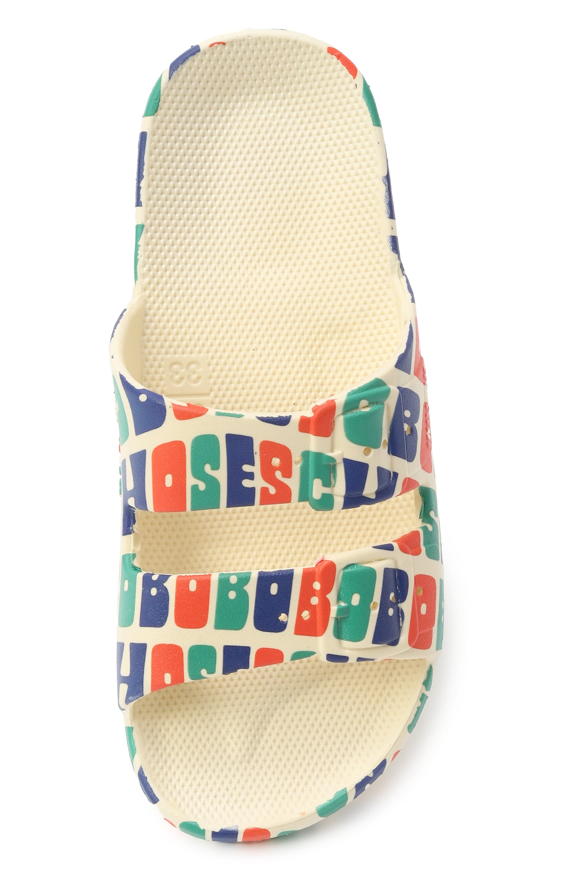 Шлепанцы BOBO CHOSES разноцветного цвета по цене 11090 руб., арт. B125AI042, фото 4 Шлепанцы BOBO CHOSES, арт. B125AI042, фото 4