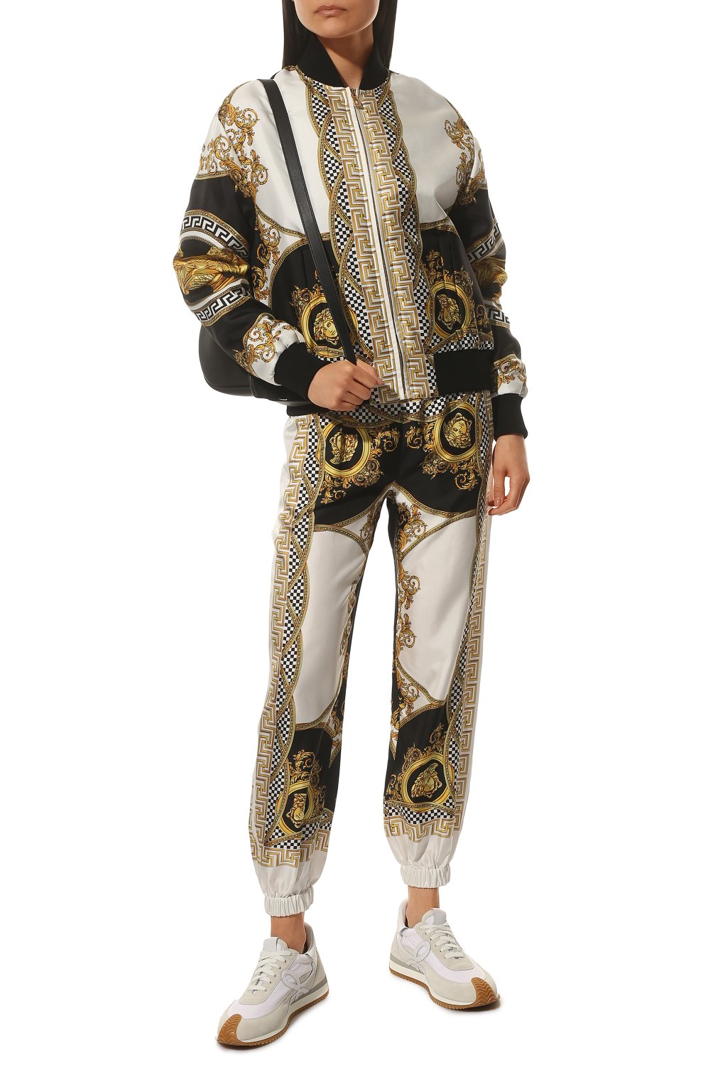 Шелковый бомбер VERSACE, арт. 1003228/1A03065, фото 2