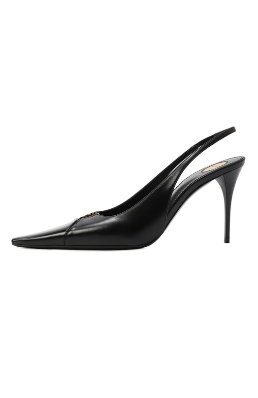 Кожаные туфли Babylone Breteuil 90 Saint Laurent 806685/AAESX Чёрный  806685/AAESX Фото 4