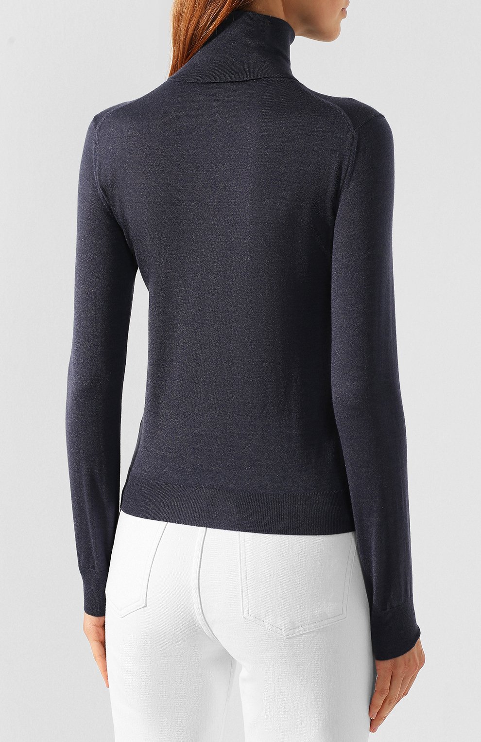 Водолазка из кашемира и шелка LORO PIANA, арт. FAI2505, фото 4