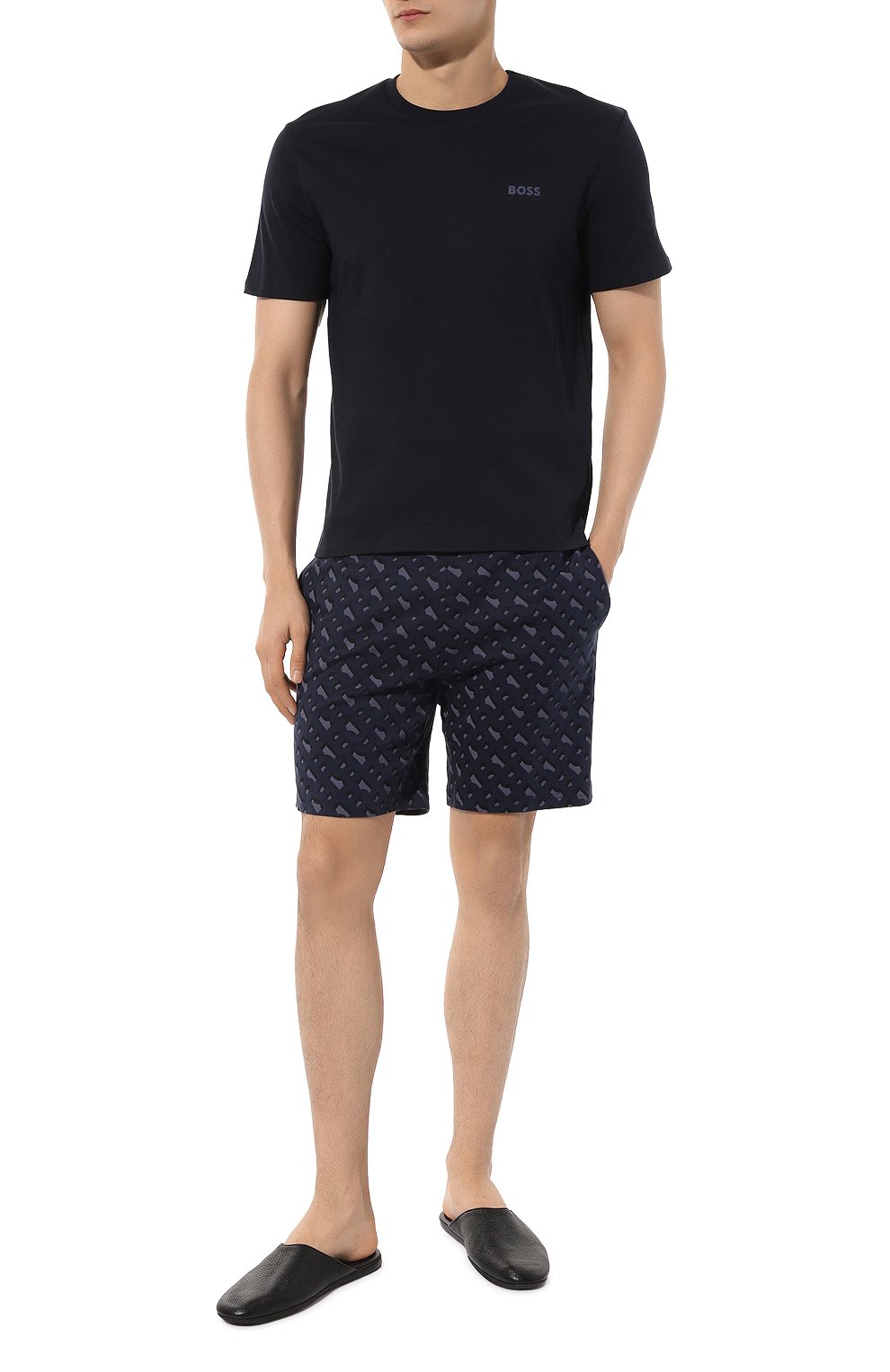 Хлопковая пижама BOSS, арт. 50509334, фото 2