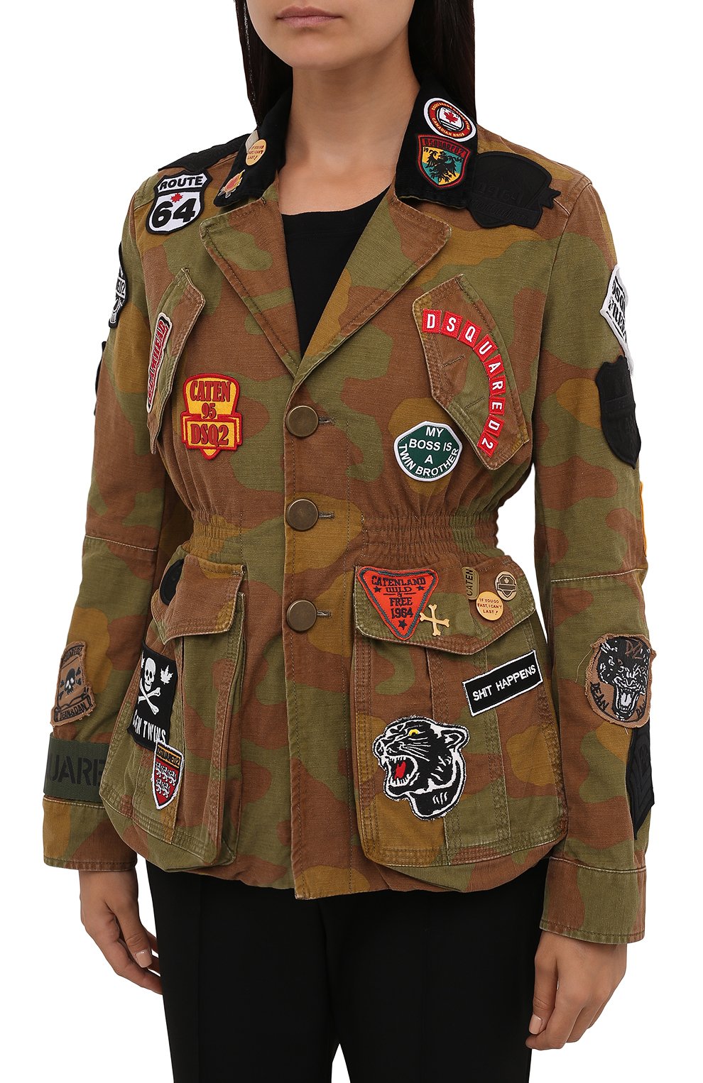 Хлопковая куртка DSQUARED2, арт. S75BN0801/S49605, фото 3