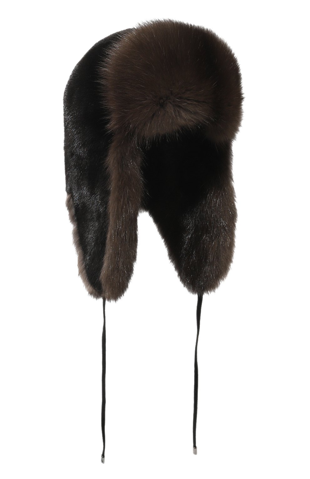 Меховая шапка-ушанка из норки и соболя VICTORIA KUSENKOVA, арт. 322803504241, фото 1