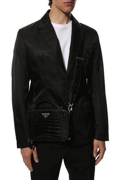 Сумка из кожи аллигатора PRADA, арт. 2VH069-ULC-F0002-OMI, фото 2