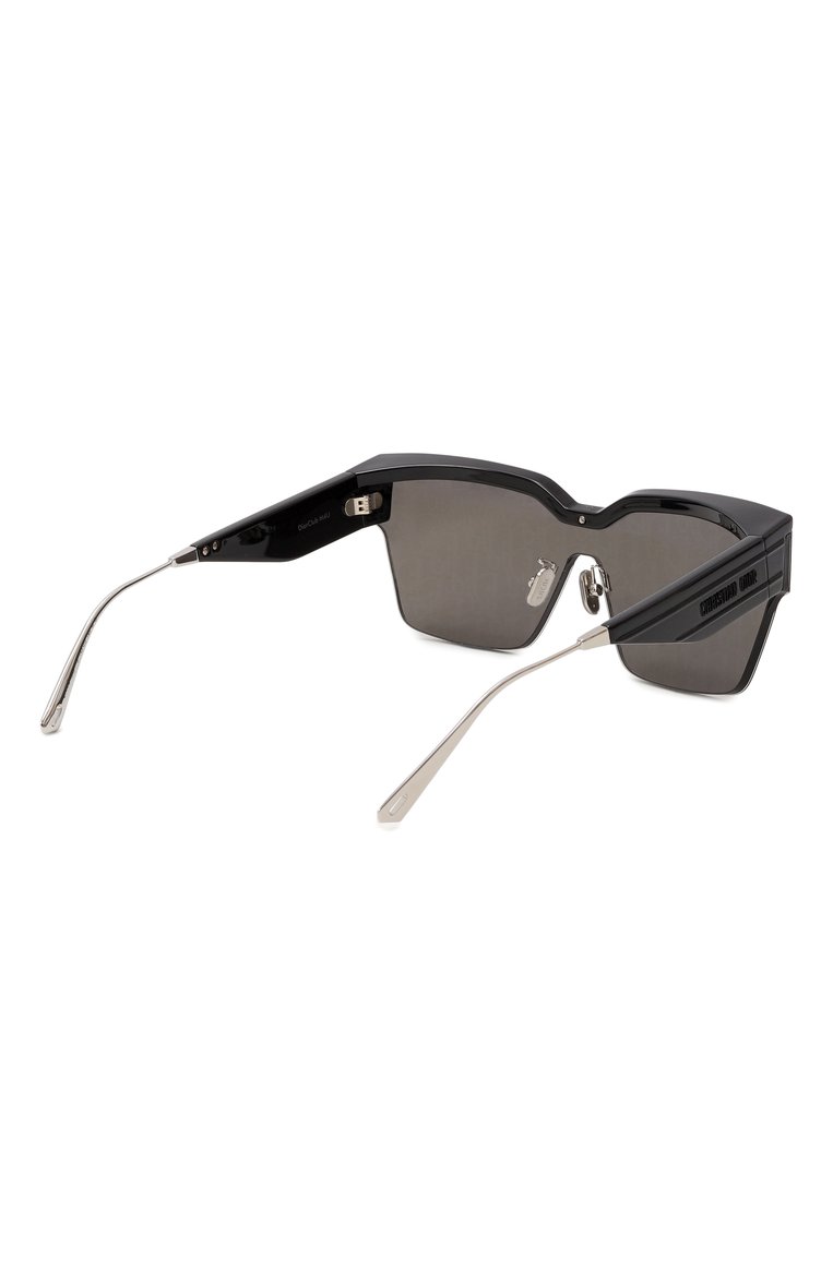 Женские солнцезащитные очки DIOR EYEWEAR черного цвета, арт. DI0RCLUB M4U 10A8 | Фото 4 (Нос: Не проставлено; Региональные ограничения белый список (Axapta Mercury): Не проставлено; Тип очков: С/з; Материал: Металл, Пластик; Очки форма: Маска; Оптика Гендер: оптика-женское)