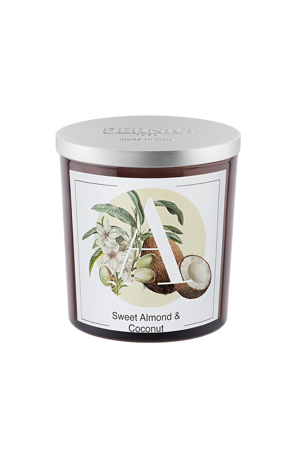 Свеча sweet almond & coconut (350g) PERNICI бесцветного цвета по цене 6700 руб., арт. 8001962085557, фото 1 Свеча sweet almond & coconut (350g) PERNICI, арт. 8001962085557, фото 1