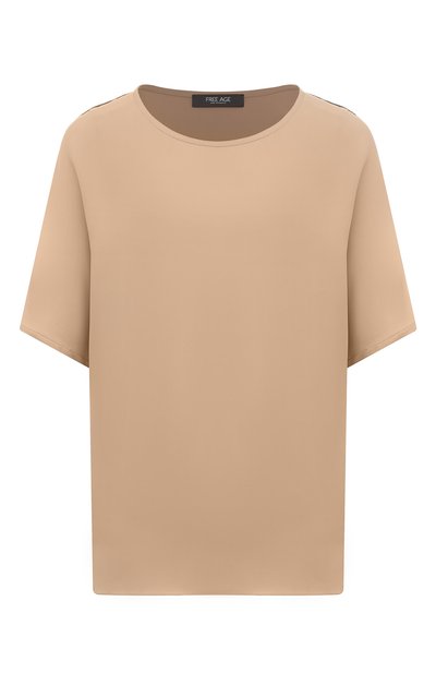 Женская шелковая блузка FREEAGE, арт. WS24.BL008.6001.102