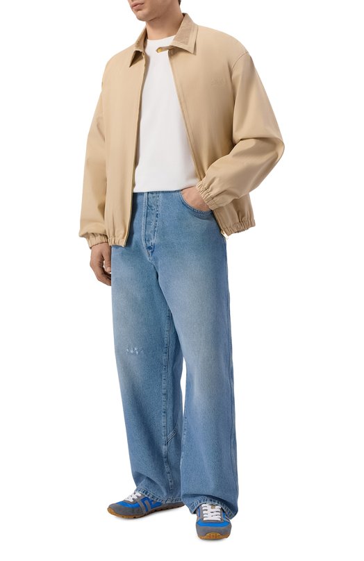 Комбинированные кроссовки Racer 45 Balmain GM1VI408/TYHC Разноцветный  GM1VI408/TYHC Фото 2