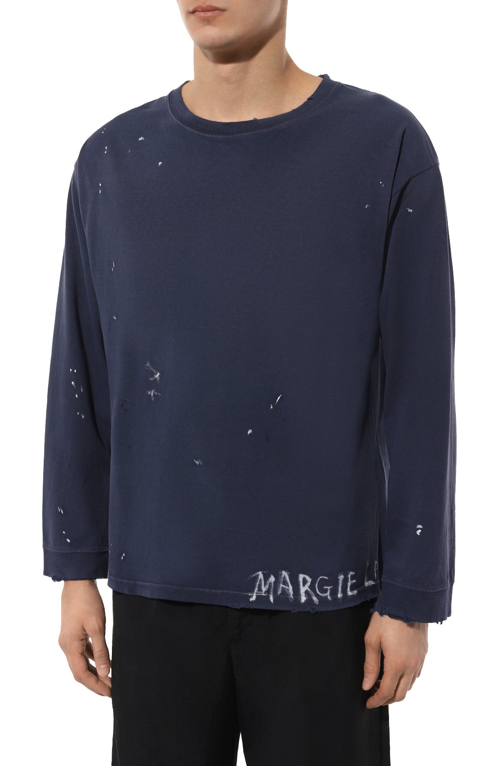 Хлопковый лонгслив MAISON MARGIELA, арт. S50GC0696/S24567, фото 3