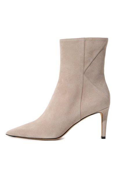 Замшевые ботильоны KITON, арт. D56823K0525F03, фото 4