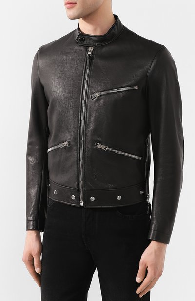 Кожаная куртка BURBERRY, арт. 8005756, фото 3