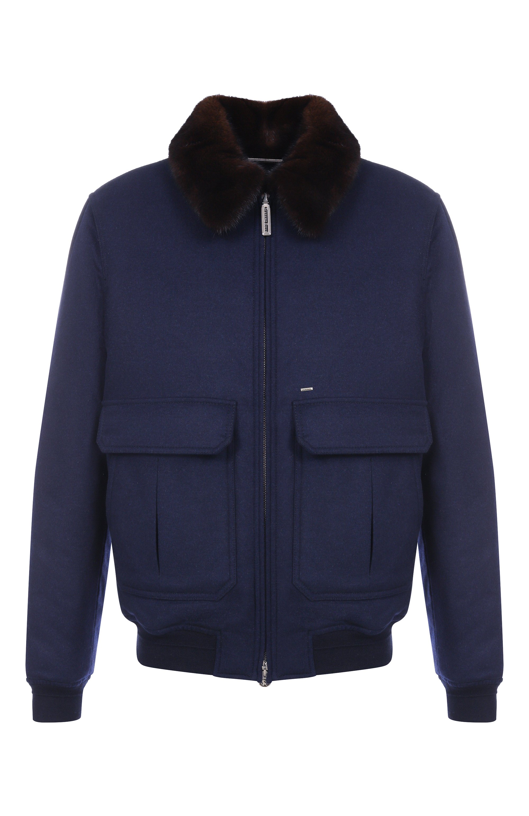 Кашемировый бомбер с воротником из норки STEFANO RICCI, арт. MZJ5300020/C069HC, фото 1