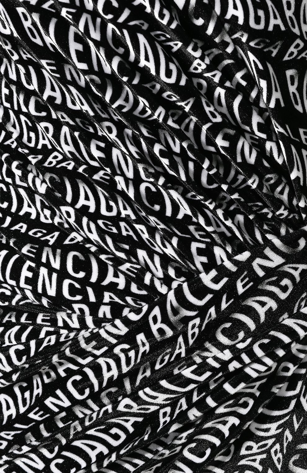 Бархатное платье BALENCIAGA, арт. 583827/TFL25, фото 5