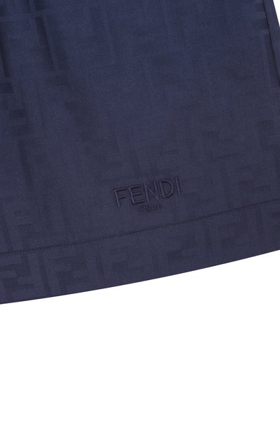 Хлопковые шорты FENDI, арт. JMF550/AS64/8A-12+, фото 3