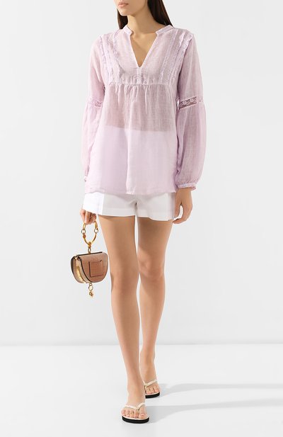 Льняная блузка 120% LINO, арт. P0W1984/D703/F00, фото 2