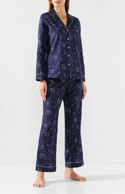 Женская хлопковая пижама YOLKE, арт. AW19-02C-TL-EC