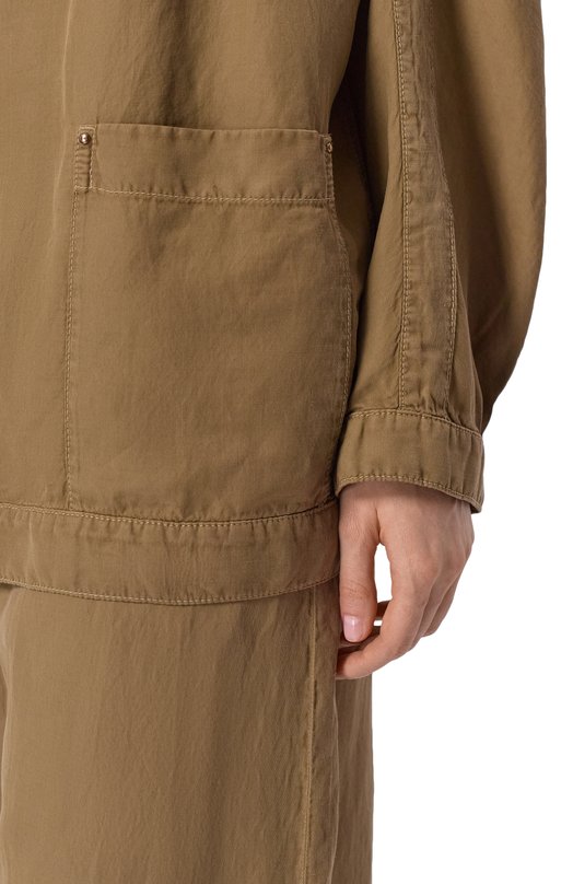 Куртка-рубашка Giorgio Armani GW002597/TE20316 Хаки  GW002597/TE20316 Фото 5