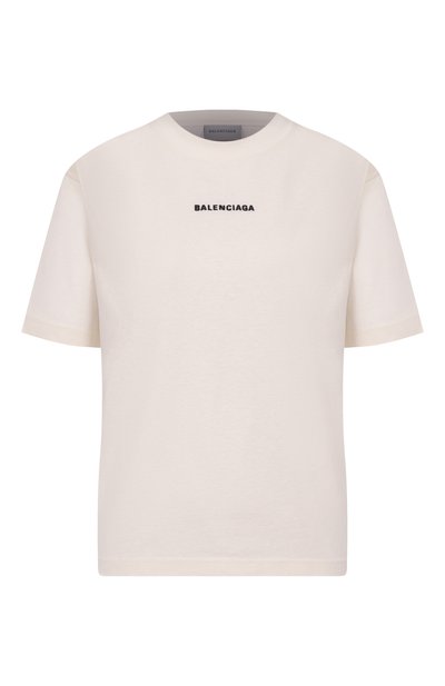 Женская хлопковая футболка BALENCIAGA, арт. 850990/TTVJ1