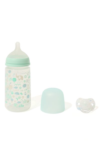 Набор из бутылочки и пустышки SUAVINEX, арт. 3307540BLMEMORIES, фото 1