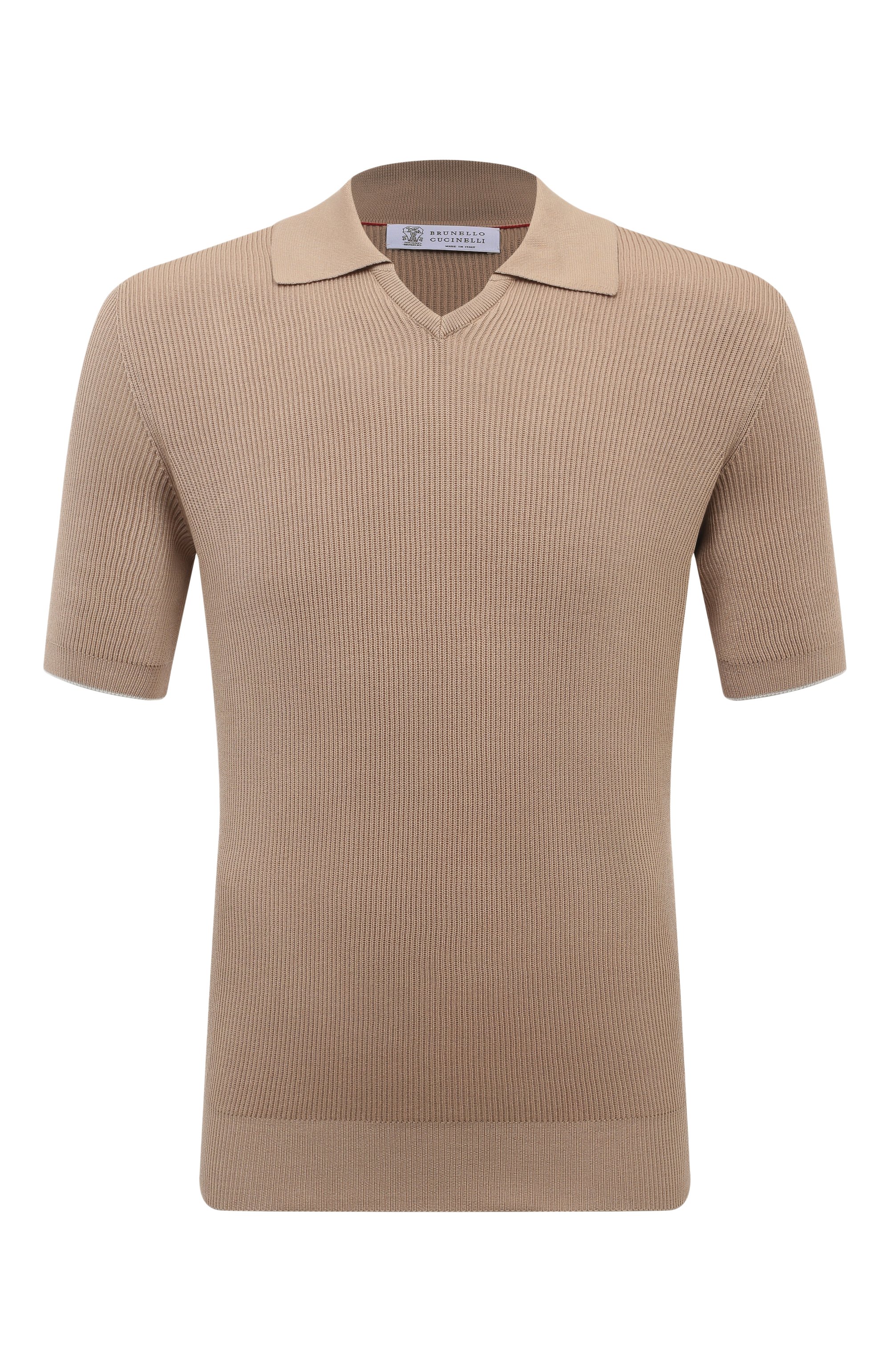 Хлопковое поло BRUNELLO CUCINELLI, арт. M2900B2020, фото 1