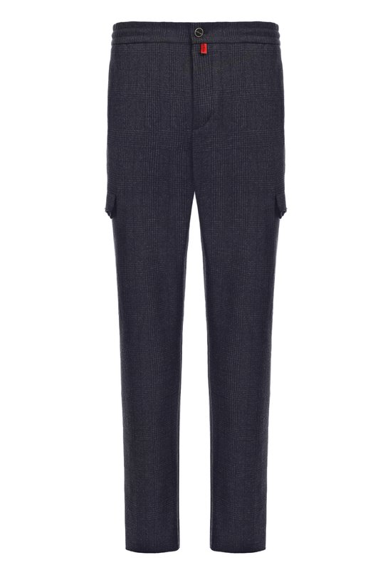 Шерстяные брюки Kiton UPLACTK0127G07 Синий UPLACTK0127G07