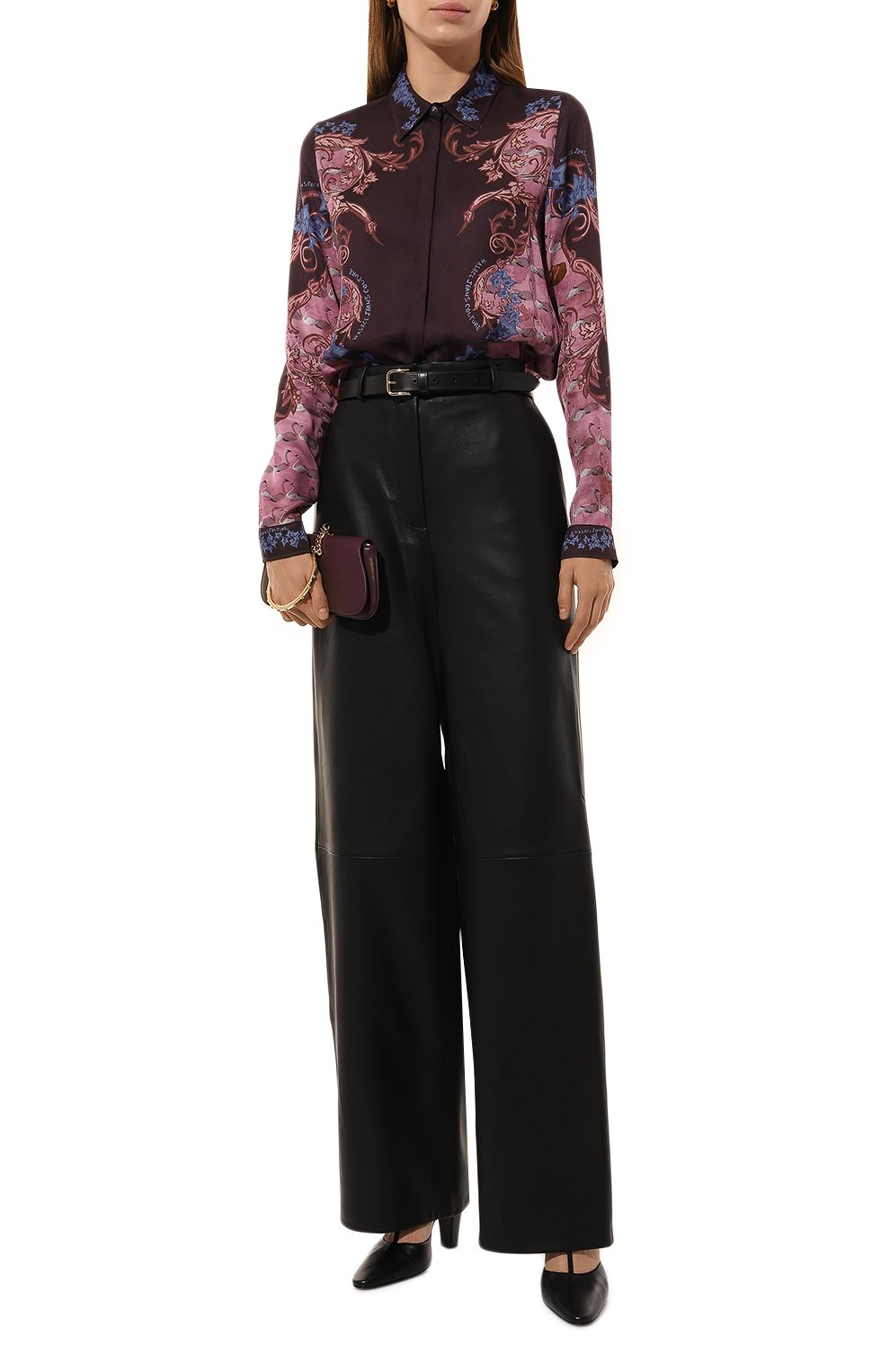 Рубашка из вискозы VERSACE JEANS COUTURE, арт. 77HAL2P1/NS532, фото 2