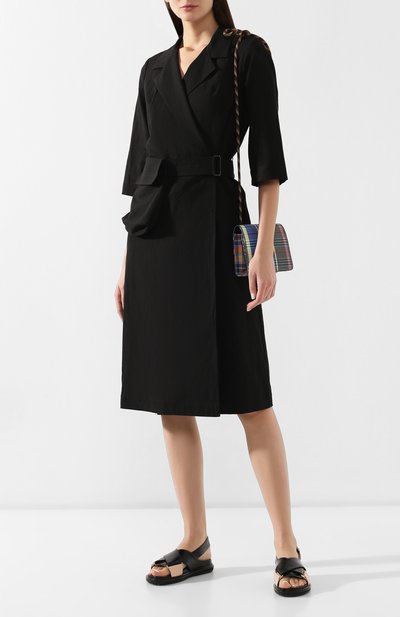 Хлопковое платье DRIES VAN NOTEN, арт. 191-11099-7327, фото 2