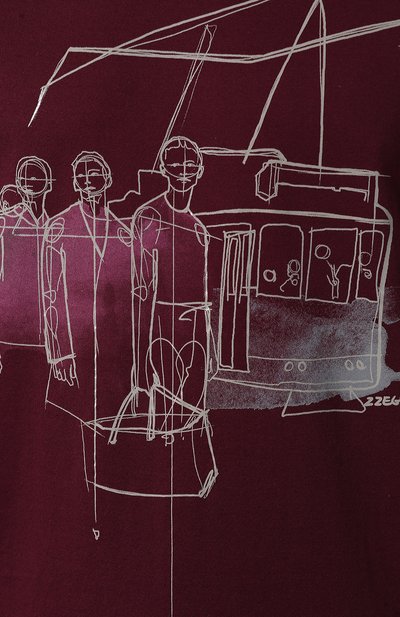 Хлопковая футболка ZEGNA, арт. VS372/ZZ630E, фото 5