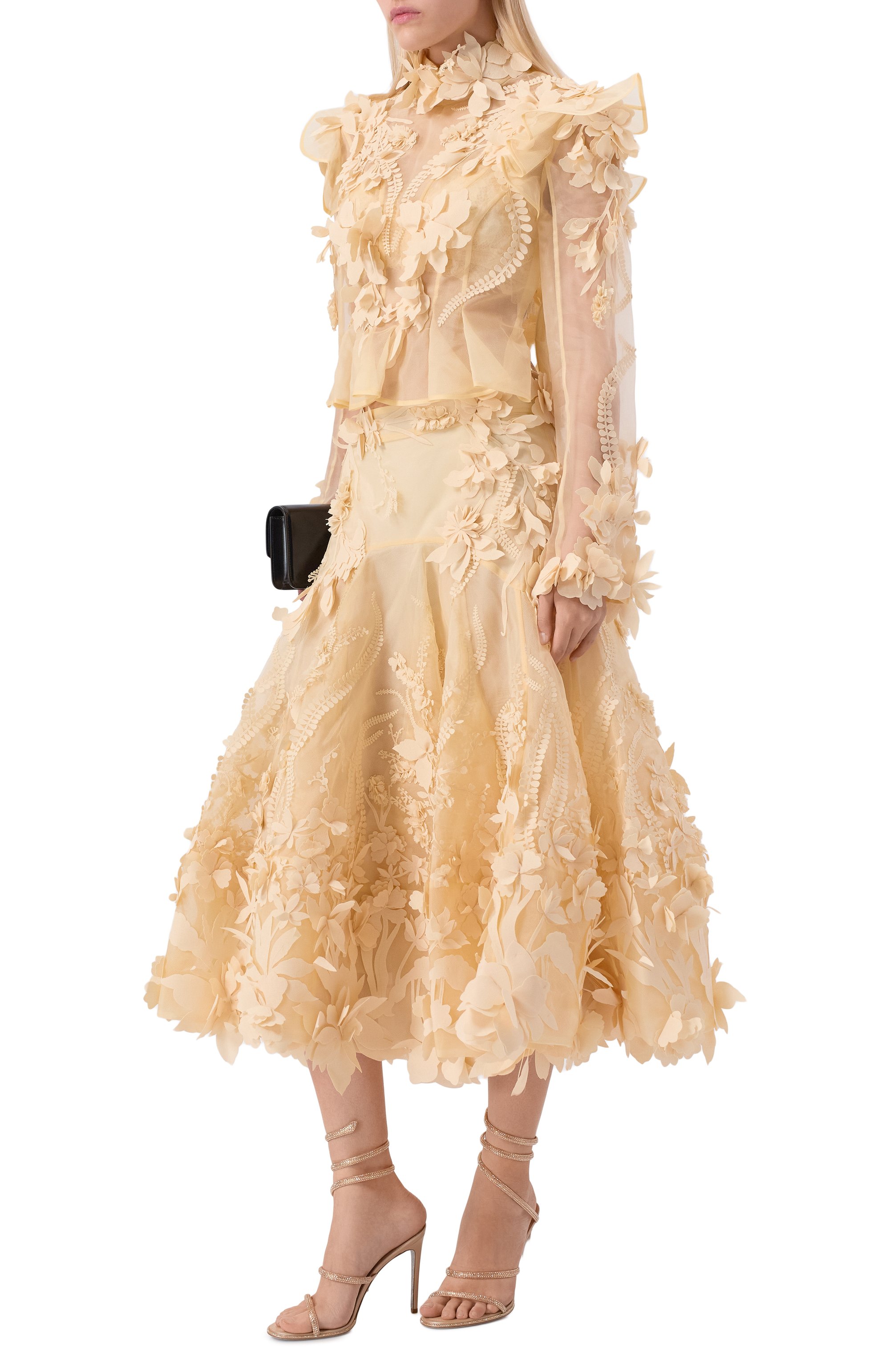 Шелковая юбка ZIMMERMANN, арт. 5629SF251, фото 2