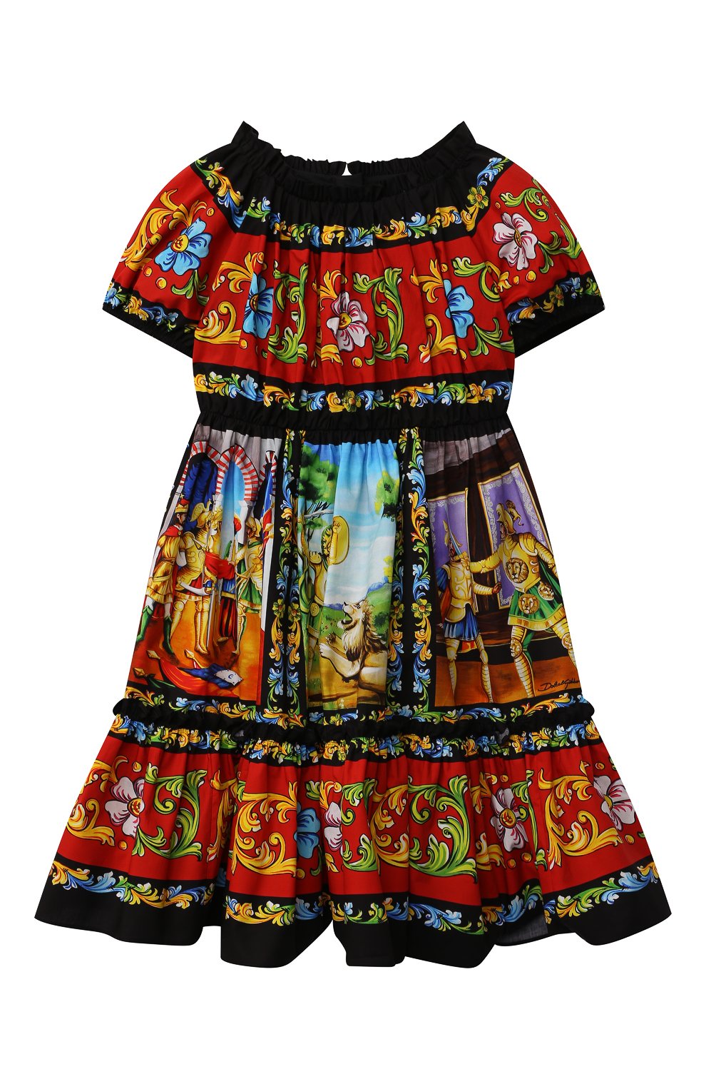 Хлопковое платье DOLCE & GABBANA, арт. L52DC9/G7WLN/8-14, фото 1