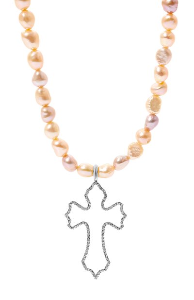 Четки LEVASHOVAELAGINA бежевого цвета по цене 25000 руб., арт. ibiza/929, фото 2 Четки LEVASHOVAELAGINA, арт. ibiza/929, фото 2