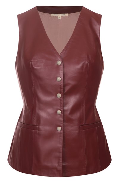 Женский кожаный жилет NOBLE&BRULEE, арт. NB98/140824/2