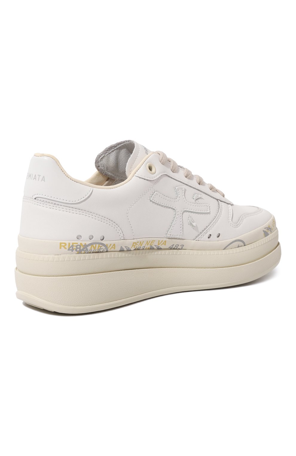 Кожаные кеды micol PREMIATA, арт. MIC0L/VAR 6788, фото 5