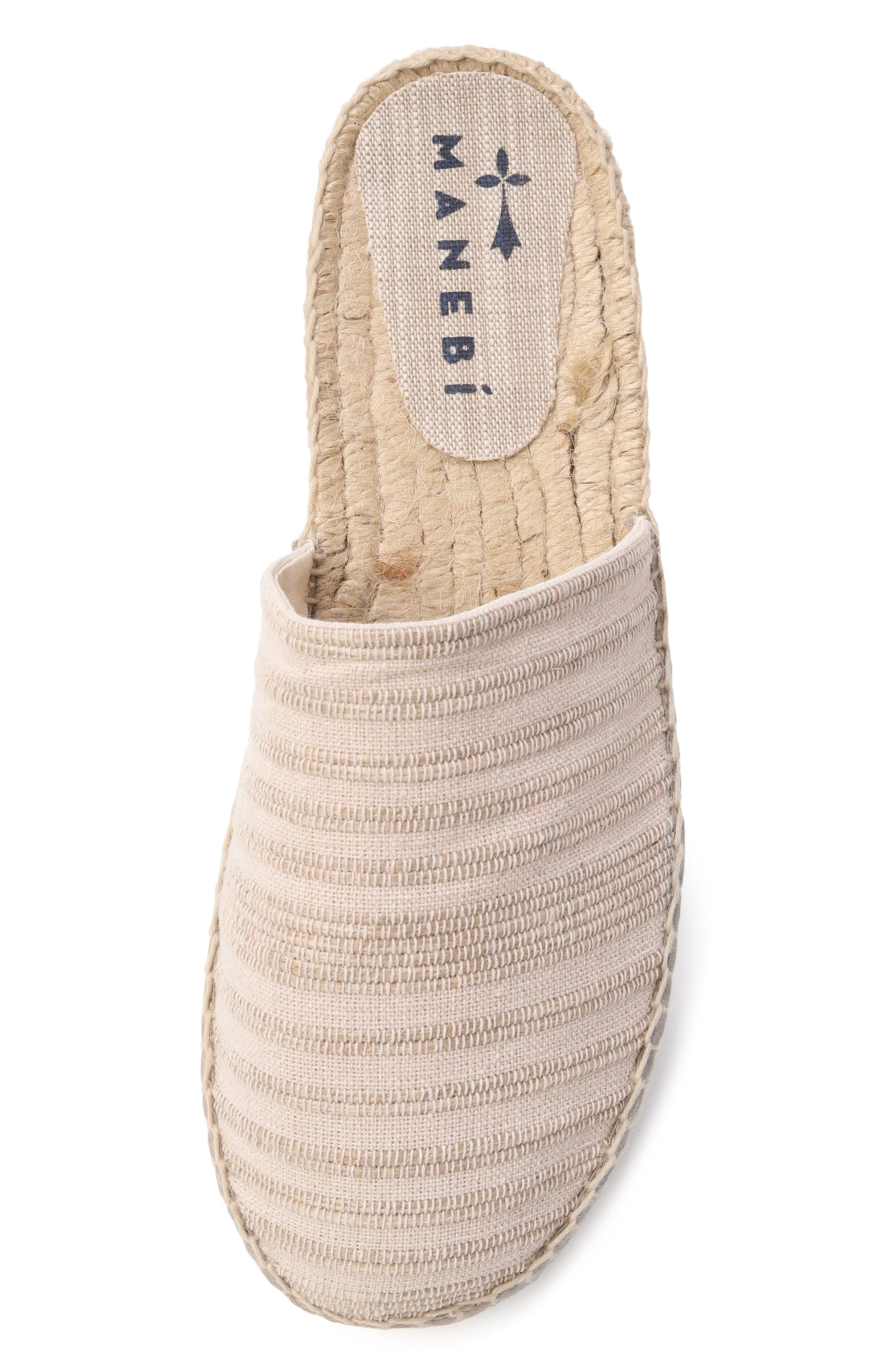 Текстильные сабо MANEBI кремового цвета по цене 17150 руб., арт. X 0.1 MH/C0TT0N JAQUARD, фото 6 Текстильные сабо MANEBI, арт. X 0.1 MH/C0TT0N JAQUARD, фото 6