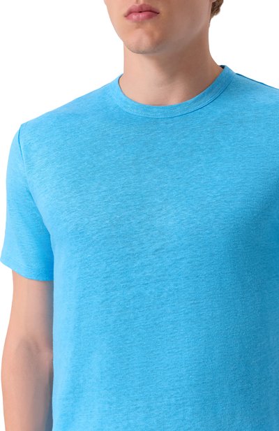 Льняная футболка MC2 SAINT BARTH, арт. STBM ECSTASEA/02356H, фото 5