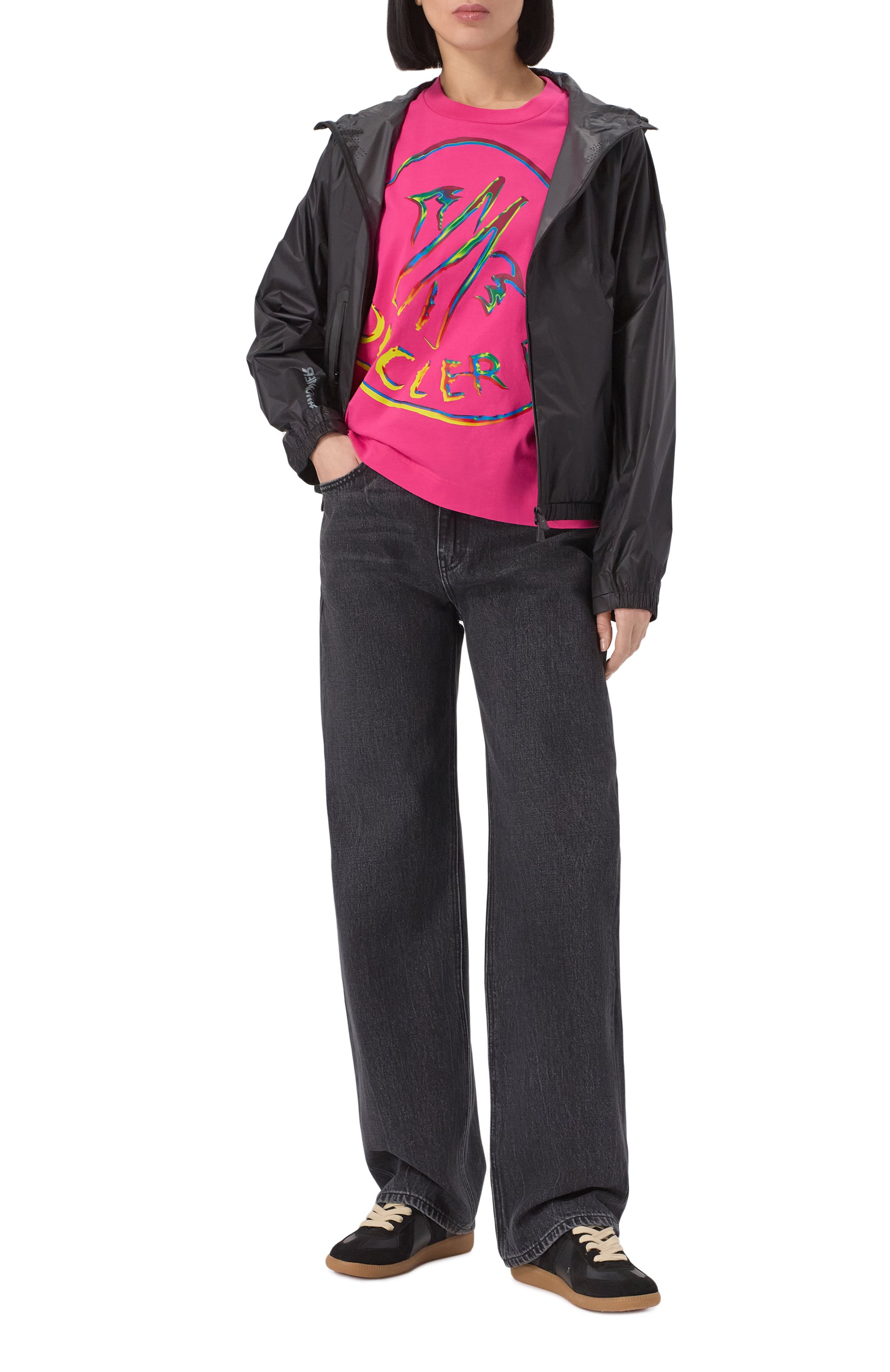 Хлопковая футболка MONCLER, арт. 8C00026/899SP, фото 2