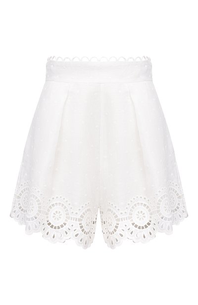 Женские льняные шорты ZIMMERMANN, арт. 8390ABTD
