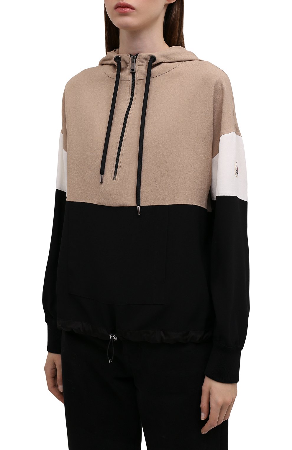 Худи MONCLER черного цвета по цене 61500 руб., арт. G2-093-2F000-03-54A22, фото 3 Худи MONCLER, арт. G2-093-2F000-03-54A22, фото 3