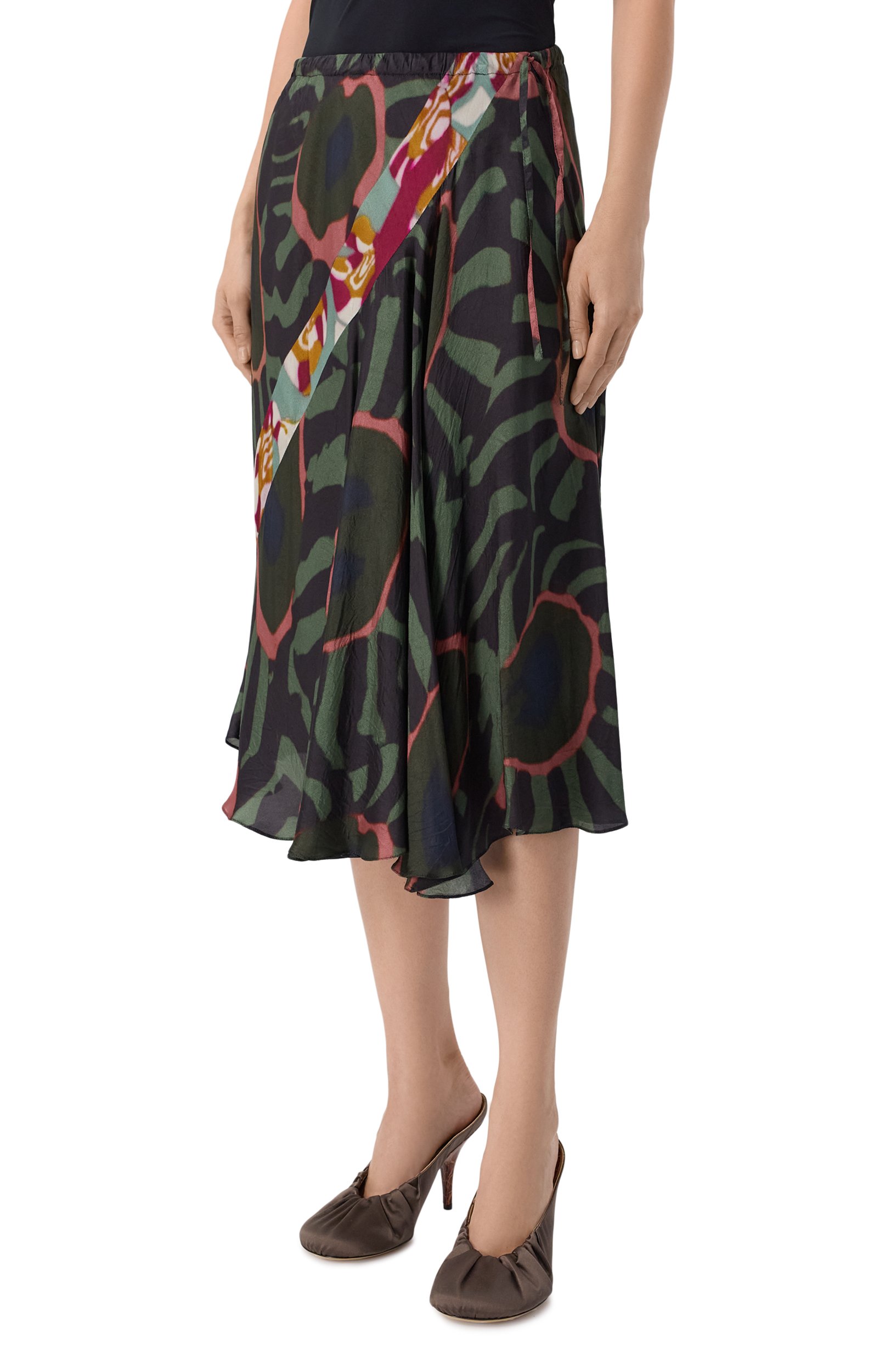 Юбка из вискозы DRIES VAN NOTEN, арт. 262-130805/4001, фото 3
