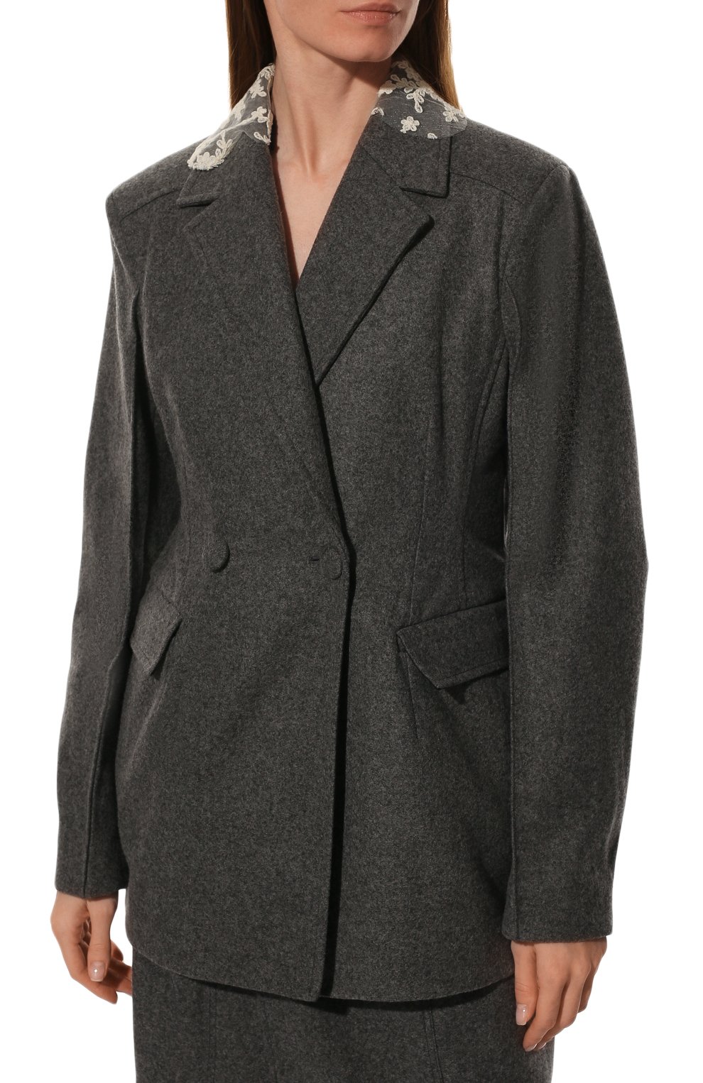 Шерстяной жакет NACKIYE, арт. AP0LL0 JACKET, фото 3