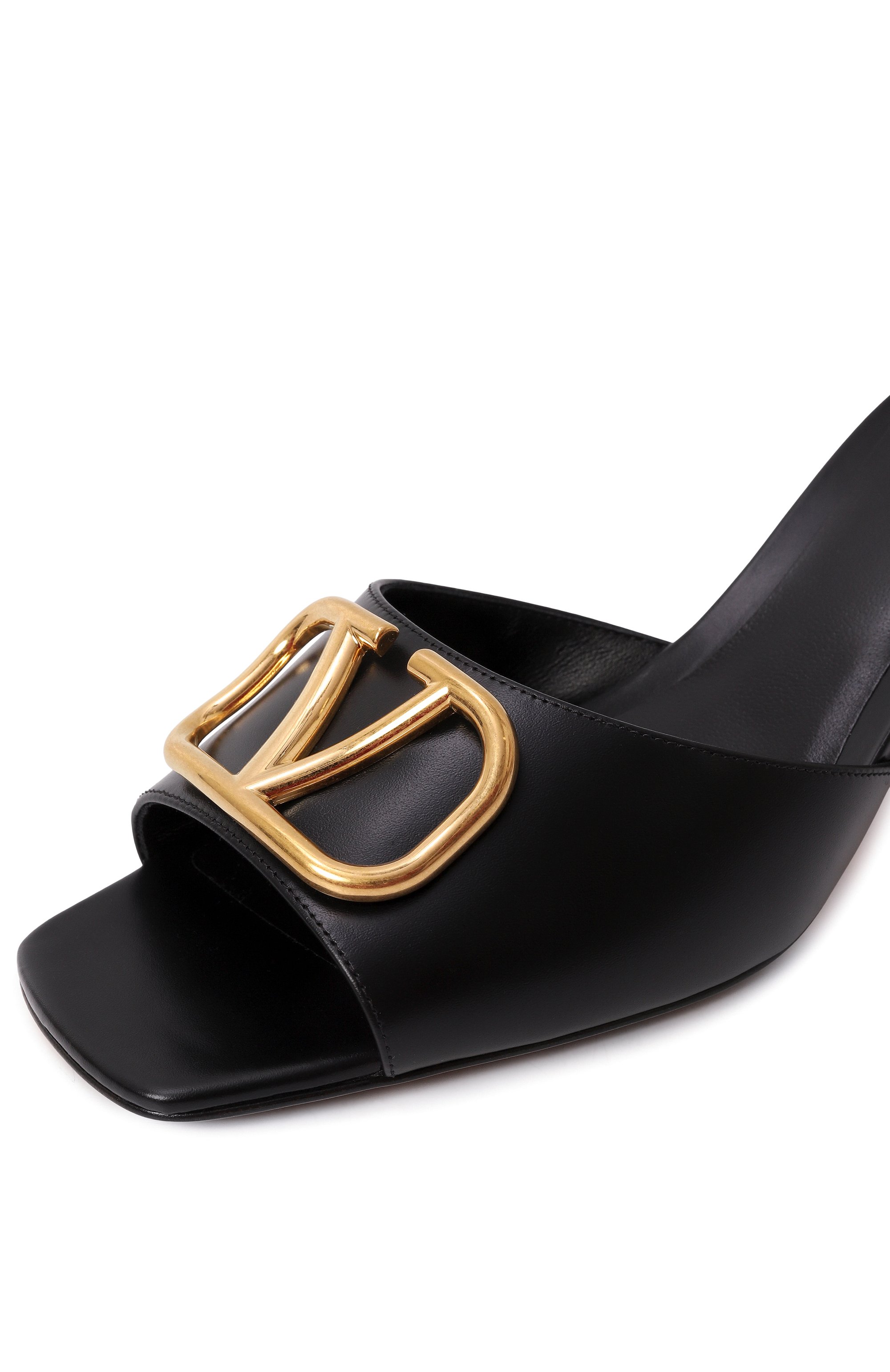 Кожаные мюли vlogo VALENTINO, арт. 6W2S0HA6/DSH, фото 7