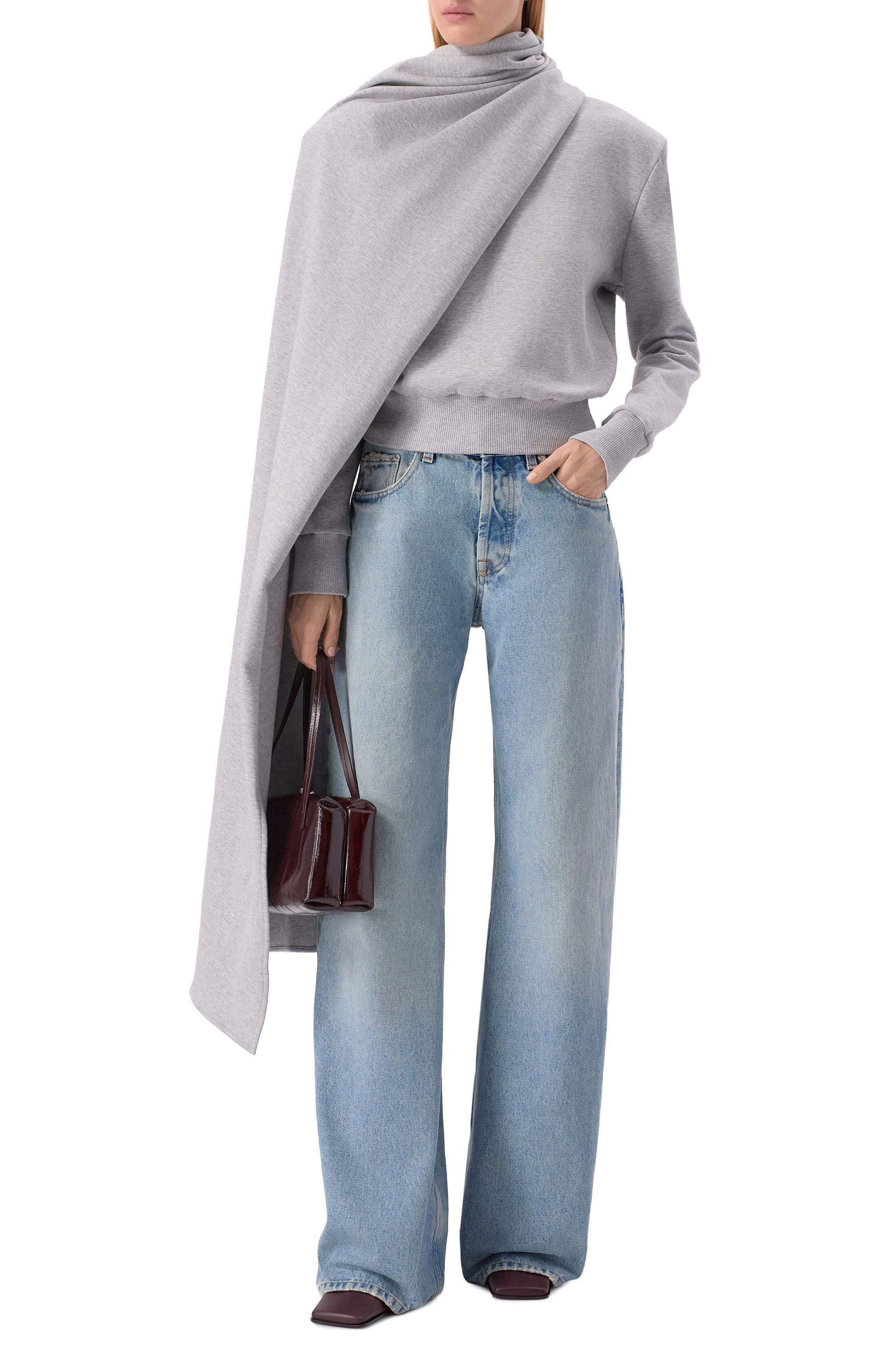 Хлопковый свитшот MAGDA BUTRYM, арт. 223925, фото 2