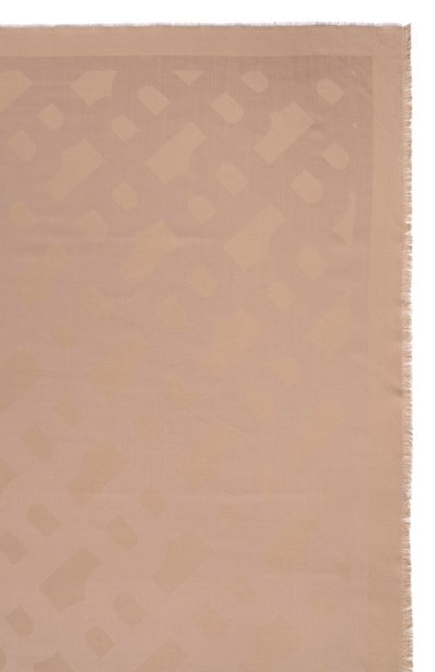 Палантин BOSS бежевого цвета по цене 14400 руб., арт. 50555434, фото 4 Палантин BOSS, арт. 50555434, фото 4