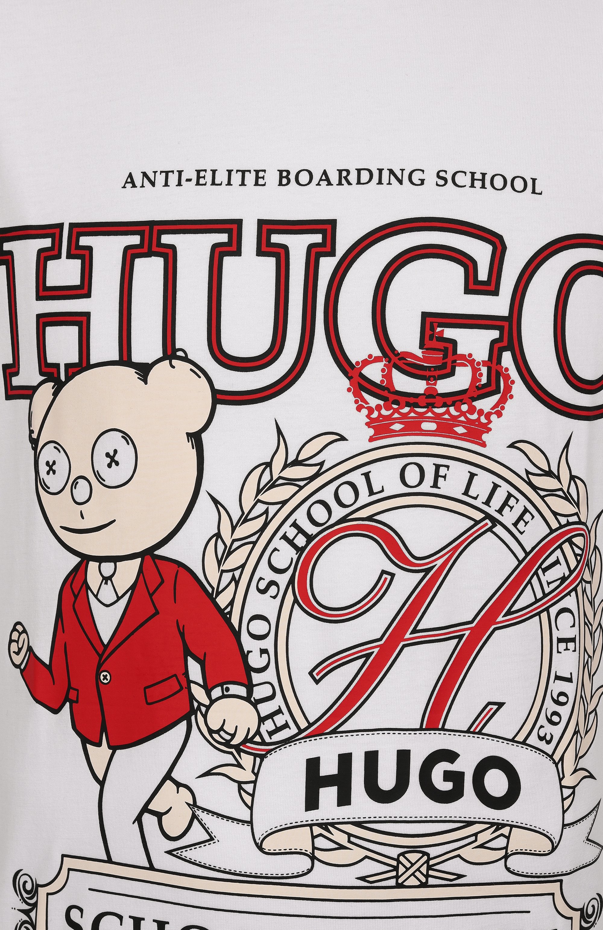 Хлопковая футболка HUGO, арт. 50538254, фото 6