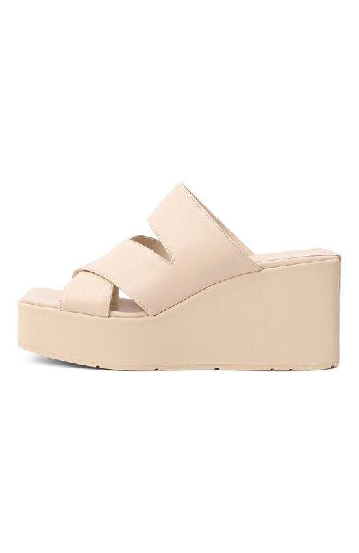 Кожаные сабо K10_Block Vic Matie 1K5450D_K10C070112 Кремовый  1K5450D_K10C070112 Фото 4