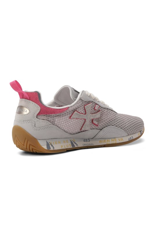 Комбинированные кроссовки Runsea 25D Premiata RUNSEA25D/VAR 8108 Серый  RUNSEA25D/VAR 8108 Фото 5