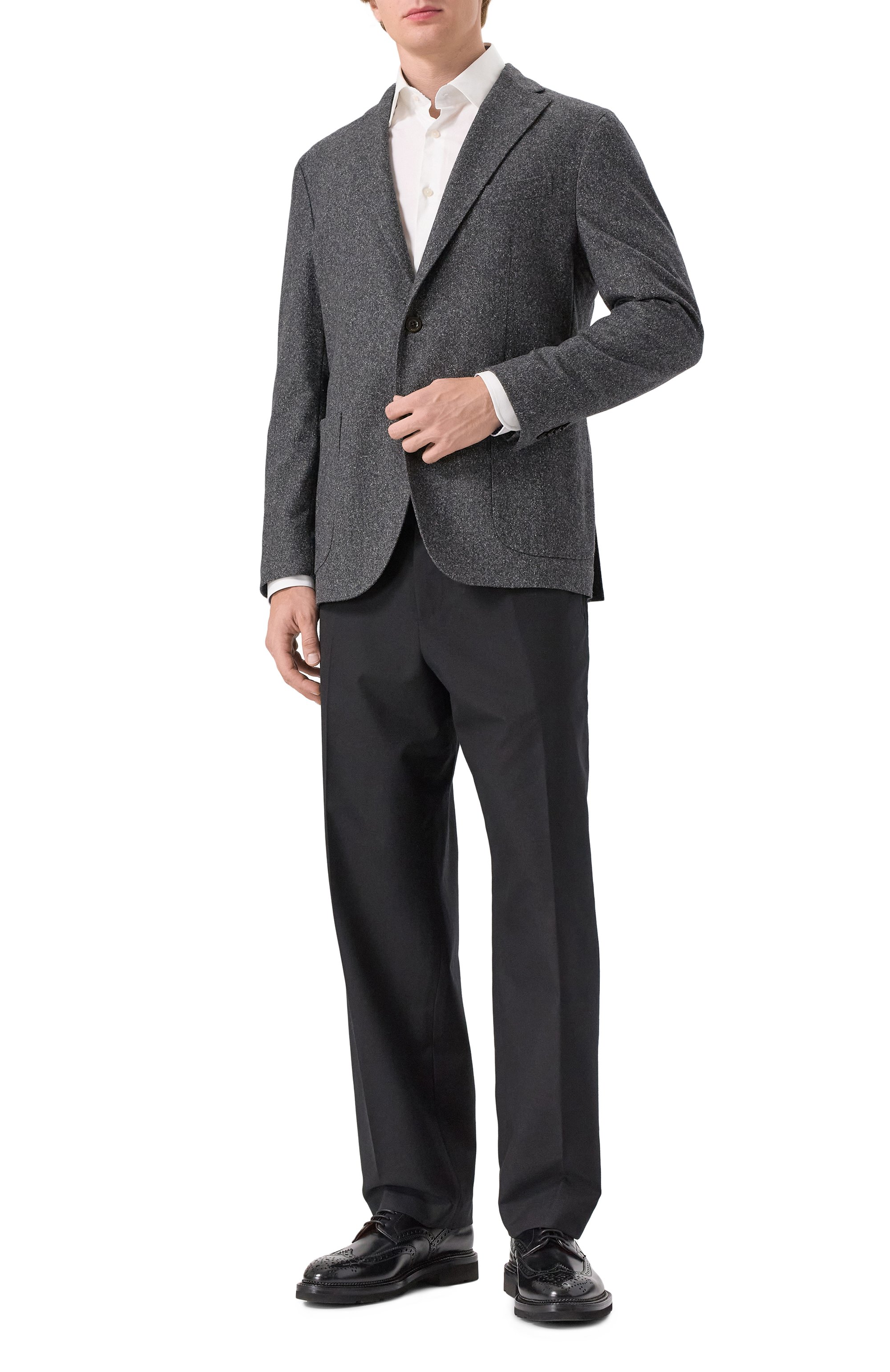 Кожаные дерби colin SANTONI, арт. MCCG15761JL4GNTG, фото 2