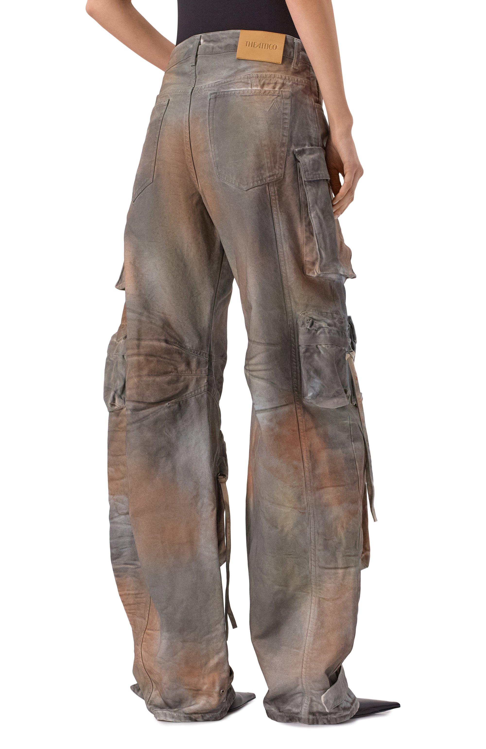 Джинсы-карго THE ATTICO, арт. 251WCP00084/DDD109TR, фото 4